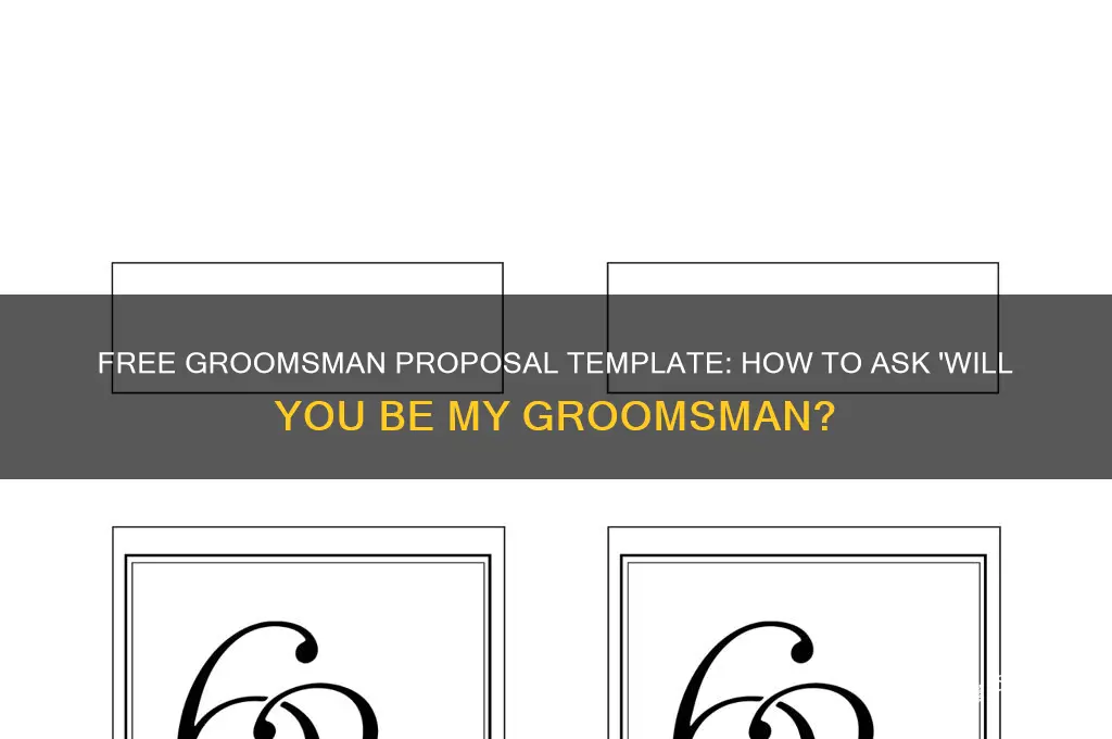 will you be my groomsman template free
