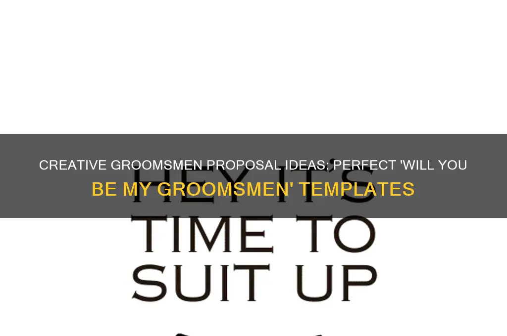will you be my groomsmen template