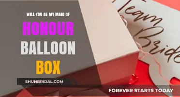Surprise Your Bestie: Creative Maid of Honour Proposal Balloon Box Ideas