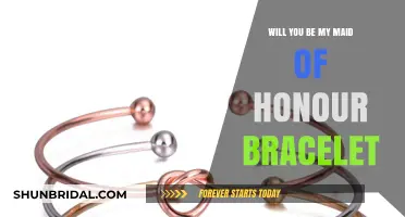 Elegant Maid of Honour Proposal: Bracelet Gift Ideas & Inspiration