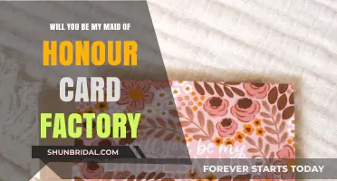 Creative Maid of Honour Proposal Cards: Card Factory Ideas & Tips