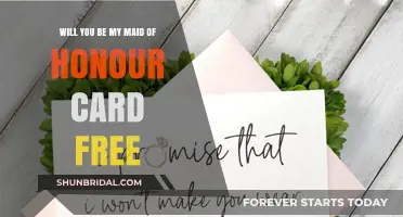 Free Maid of Honour Card Ideas to Pop the Question