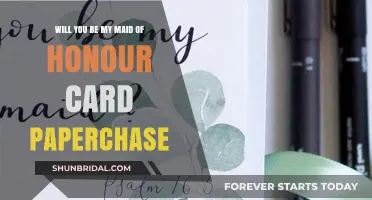 Charming Maid of Honour Proposal Cards from Paperchase: A Guide