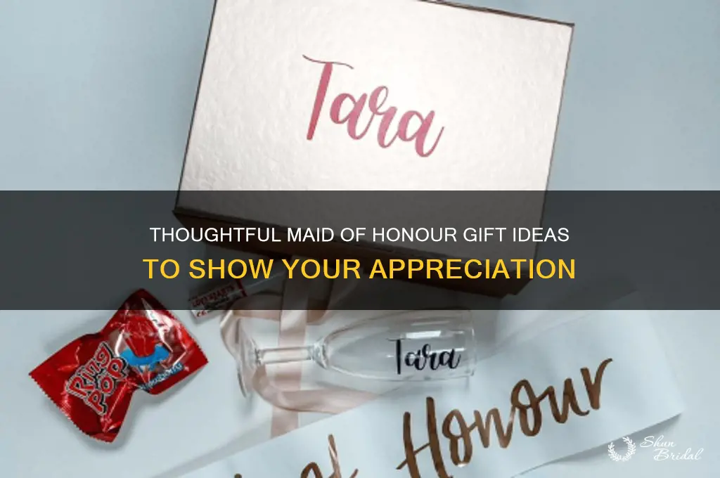 will you be my maid of honour gift ideas