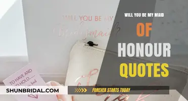 Heartfelt Maid of Honour Quotes to Ask Your Best Friend