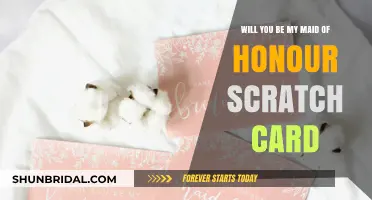 Creative Maid of Honour Proposal: Scratch Card Ideas to Surprise and Delight