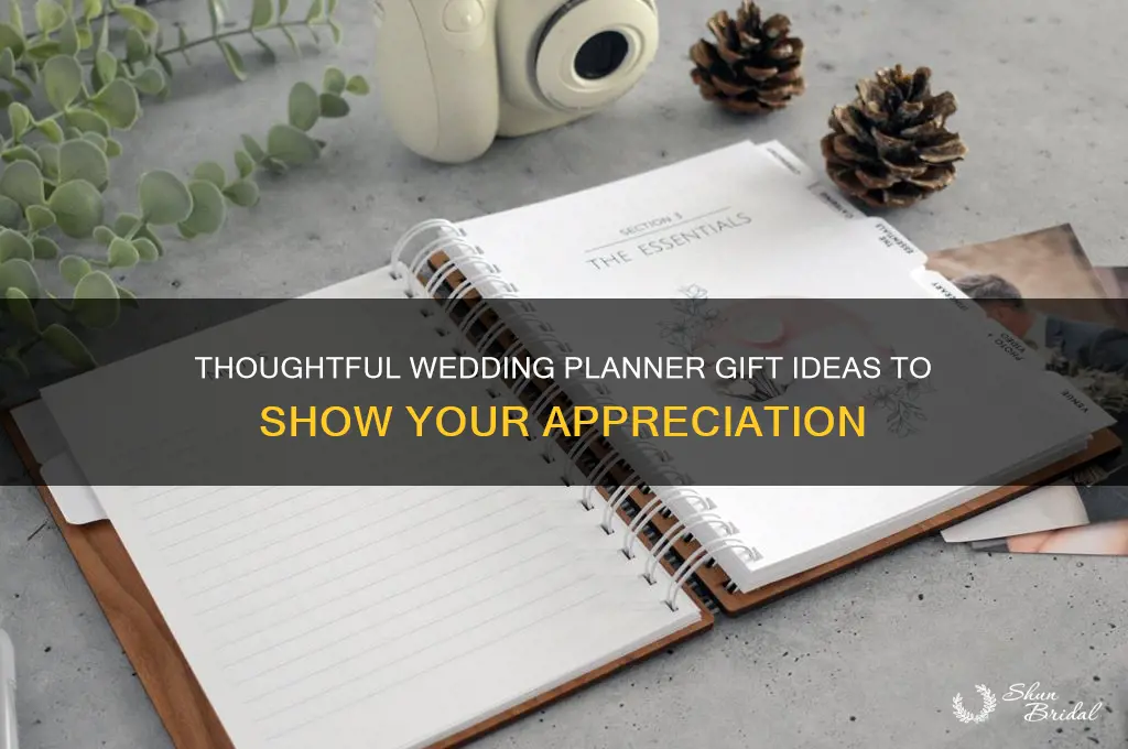 will you be my wedding planner gift