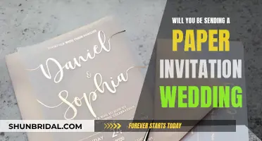 Paper Invites for Weddings: To Send or Not?