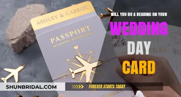 Should You Include a Personalized Reading in Your Wedding Day Card?