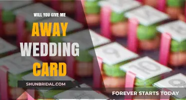 Who Will Give Me Away? Unique Wedding Card Ideas and Traditions