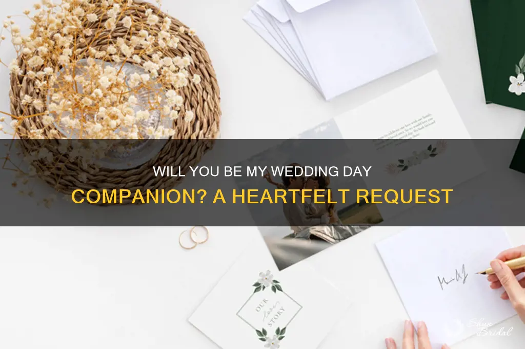 will you hang with me on my wedding day