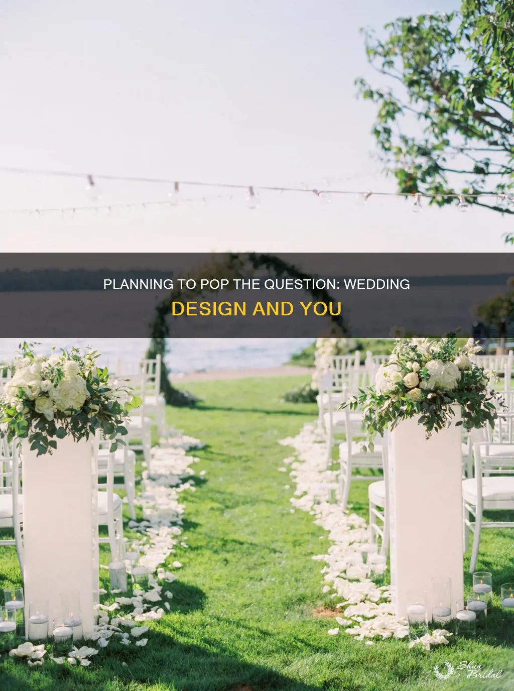 will you marry me wedding planning and design
