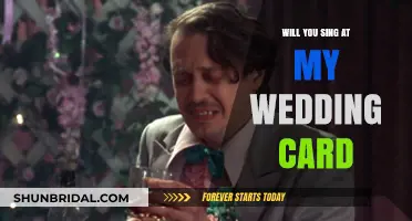 Will You Sing at My Wedding? A Heartfelt Card Request Guide