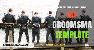 Will You Be My Groomsman? A Creative Proposal Template