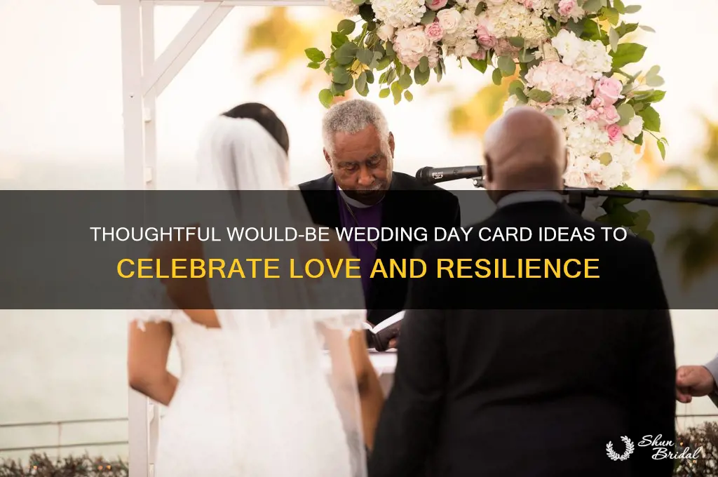 would be wedding day card