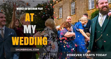 Could Ed Sheeran Serenade Your Wedding? Exploring the Possibility