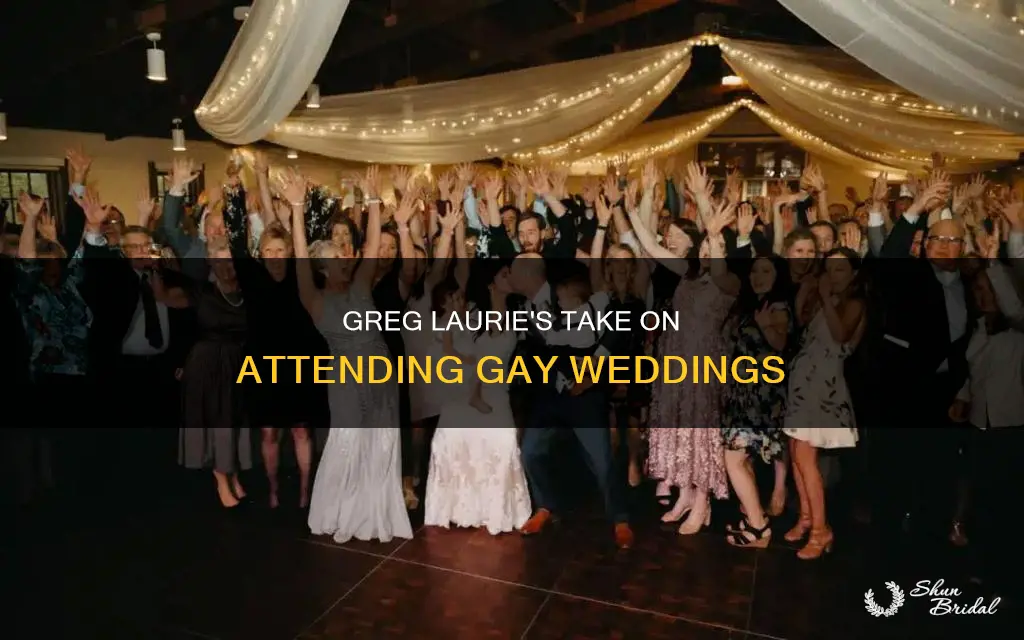 would greg lorie attend a gay wedding reception