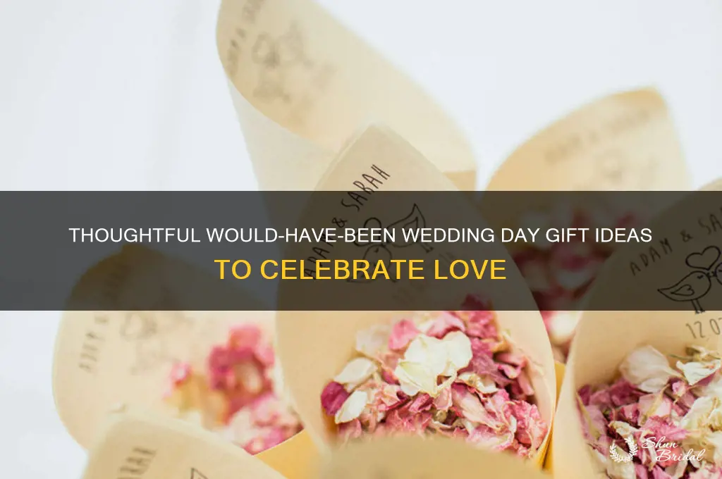 would have been wedding day gift