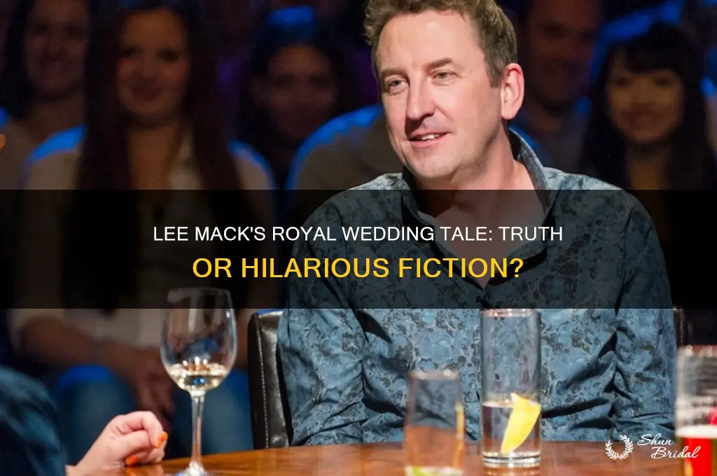 would i lie to you lee mack royal wedding