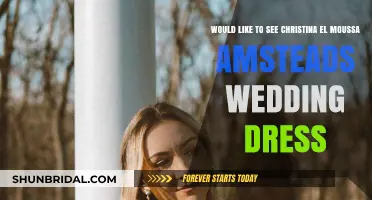 Christina El Moussa's Wedding Dress: See the Photos