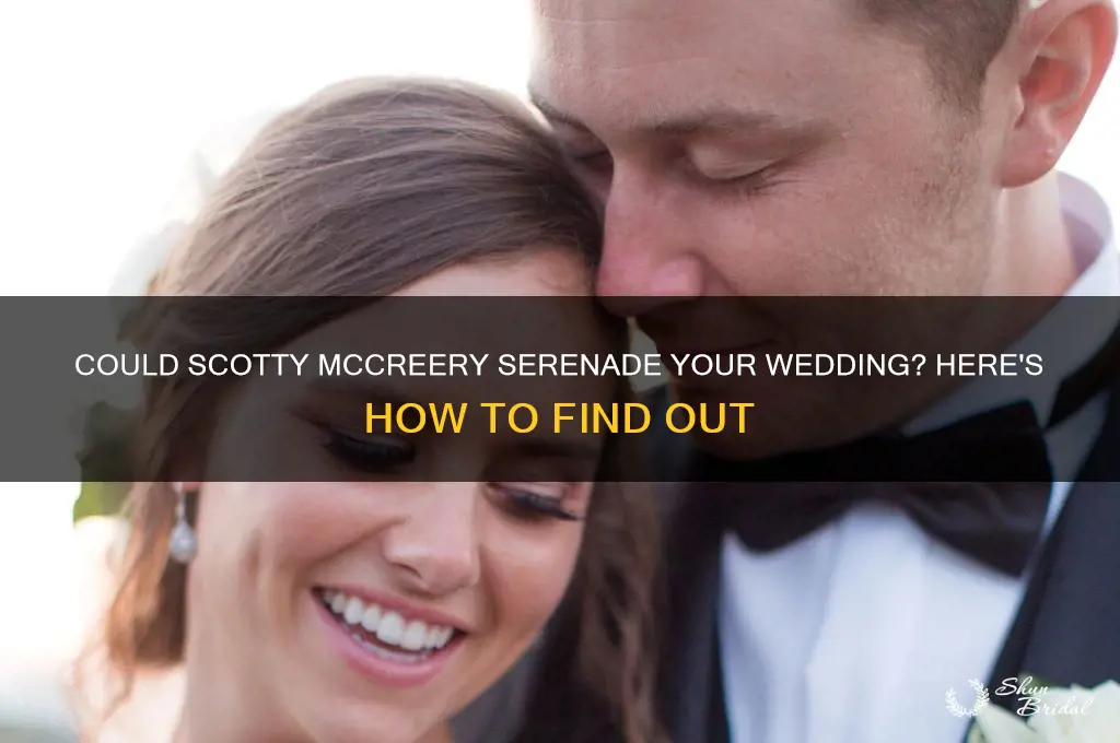 would scottymccreery play at my wedding