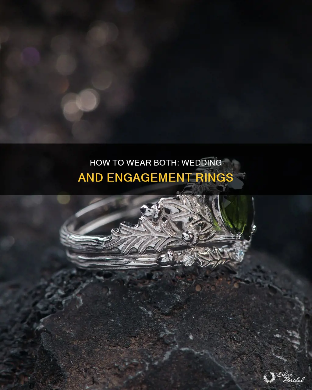 would wedding ring ruin engagement ring six prong