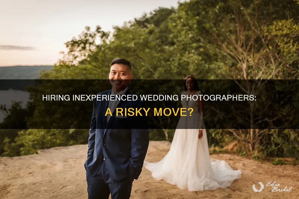 would you hire a photographer whos never done a wedding