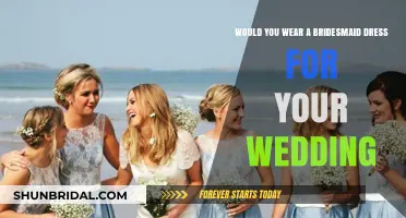 Your Wedding, Your Rules: Bridesmaid Dress as a Bride
