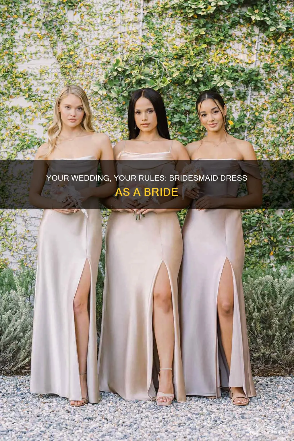 would you wear a bridesmaid dress for your wedding