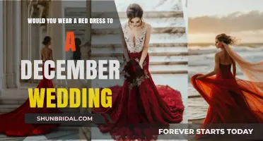 How to Stand Out at a December Wedding